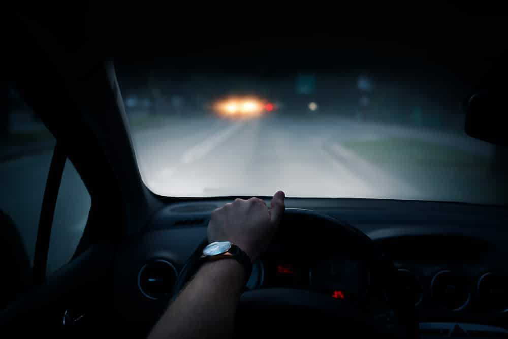 La conduite de nuit en voiture est dangereux